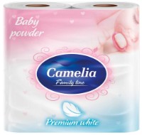 Туалетная бумага Camelia Baby Powder 3 plies 4 rolls