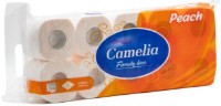 Туалетная бумага Camelia Peach 3 plies 10 rolls
