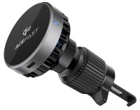 Suport auto Acefast D40 Qi2 Metal Gray