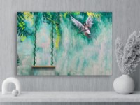 Pictură ArtDesign Angel and swing 48x72cm (FG-10039)
