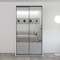 Dulap cu uşi glisante Bayro Parma 1200x2250x600 White (606485)