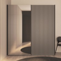 Dulap cu uşi glisante Bayro Top Line Napoli 2000x2300x580 Grey Stone (604786)