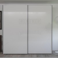 Dulap cu uşi glisante Bayro Top Line Napoli 2000x2300x580 White (604796)