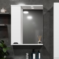 Шкаф с зеркалом Bayro Etna 700x750 L (121475)