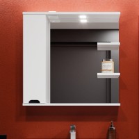 Dulap cu oglindă Bayro Etna 800x750 L (121477)