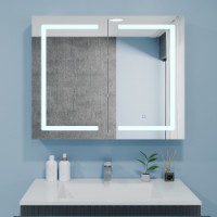 Dulap cu oglindă Bayro Optima 1000x700 Led Touch (122334)