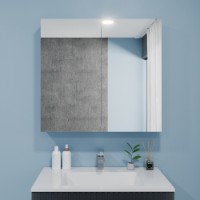 Dulap cu oglindă Bayro Optima 700x700 (122339)