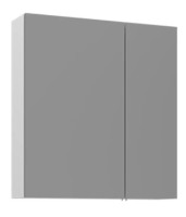 Шкаф с зеркалом Orka Bari 80 White (12823)