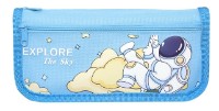 Школьный пенал New World Explore The Sky Blue (7107)
