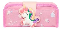 Школьный пенал New World I Love Unicorn Pink (1023)