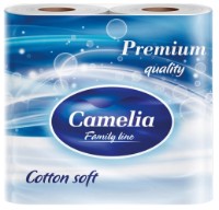 Туалетная бумага Camelia Premium 3 plies 4 rolls