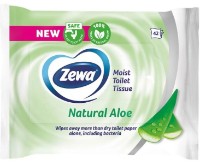 Влажная туалетная бумага Zewa Natural Aloe 42pcs