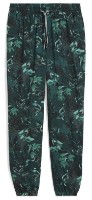 Женские спортивные штаны Puma W Green Terrains Woven Jogger - Aop Green Terrain, s.L