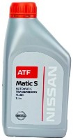 Трансмиссионное масло Nissan ATF Matic S 1L