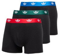 Мужские трусы Adidas Comfort Flex Cotton 3 Pairs Black/Red/Green/Blue, s.XXL