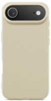Husa de protecție WOO Liquid Silicone iPhone 17 Air Beige (WOOLSCMIP17ABE)