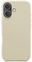 Чехол WOO Liquid Silicone iPhone 17 Beige (WOOLSCMIP17BE)