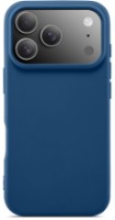Husa de protecție WOO Liquid Silicone iPhone 17 Pro Blue (WOOLSCMIP17PBL)