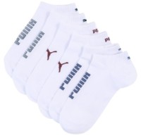 Сiorapi pentru copii Puma Unisex Rib Logo Sneaker 3P White/Various Logo Colors, s.35-38