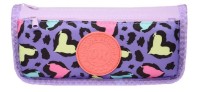 Школьный пенал New World Hearts Violet (6029)