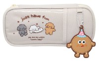 Школьный пенал New World Just have Fun Grey (7846)
