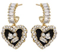 Серьги Iris Wish AV-538 (Lem+Blk+Wh)