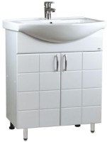 Dulap cu lavoar Mashtab Domino 2 Basic 11557 White 60cm