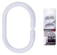 Кольца для занавесок в ванную Tendance 6x4cm (43639) 12pcs