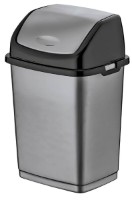 Урна Dunya Plastic D09701 Grey 5L