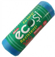 Мешки для мусора Ecoși 60L 15pcs Blue