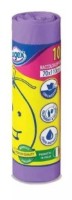 Мешки для мусора Logex 70x110cm 120L Purple 10pcs
