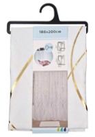 Занавеска для ванной Tendance Epure Gold 180x200cm (56221)