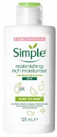 Cremă pentru față Simple Replenishing Rich Moisturiser 125ml