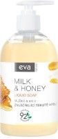 Sapun lichid pentru mîini Eva Natura Milk & Honey 500ml