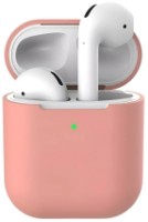 Чехол для наушников Helment Case Silicone Airpods 2 Rose Red (AIRPOD2RR)