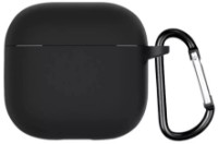 Чехол для наушников Helment Case Silicone Airpods 4 Black (AIRPOD4BK)