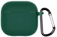 Чехол для наушников Helment Case Silicone Airpods 4 Darck Green (AIRPOD4DB)