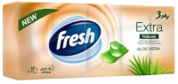Șervețele de hârtie Fresh Extra Aloe Vera 10x10pcs
