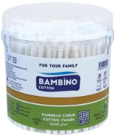 Betisoare din bumbac Bambino Baby Cotton 200pcs