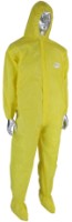 Costum de protecție de unică folosință PIP Posi-Wear UB Plus Yellow 3679B, s.XXXXXL