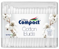 Betisoare din bumbac Ultra Compact Cotton Buds 200pcs