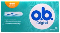 Тампоны o.b. Original Normal 16pcs
