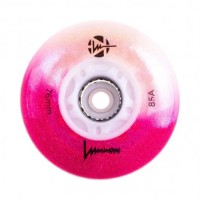 Колёса для роликовых коньков Luminous 4pcs (LUWL-LU76-CC-WH)