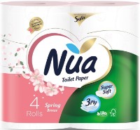 Hârtie igienica Nua Super Soft Summer Flowers 3 plies 4 rolls