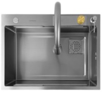 Chiuvetă de bucătărie SanDonna HD6850 Chrom Satin