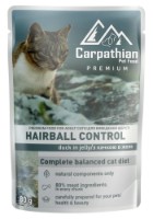 Влажный корм для кошек Carpathian Pet Food Hairball Control Duck in Jelly 24x80g