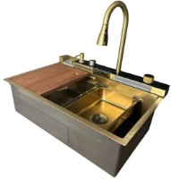 Кухонная мойка SanDonna HD7550 Gold