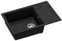 Кухонная мойка SanDonna Ines 780 Black Metallic