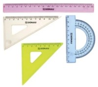 Набор линеек Donau 20cm 4pcs 7101C/002