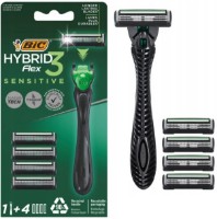 Станок для бритья Bic 3 Flex Hibrid Sensitive + 4 cassete